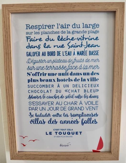Appart T3 / Parking/Terrasse/Vue Daire Le Touquet Dış mekan fotoğraf