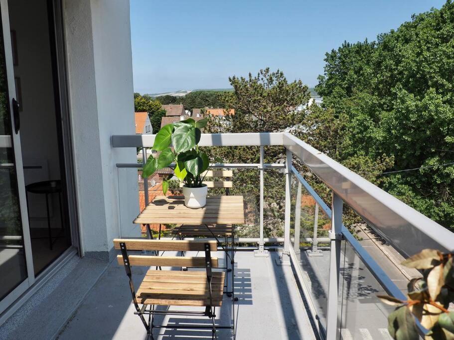 Appart T3 / Parking/Terrasse/Vue Daire Le Touquet Dış mekan fotoğraf